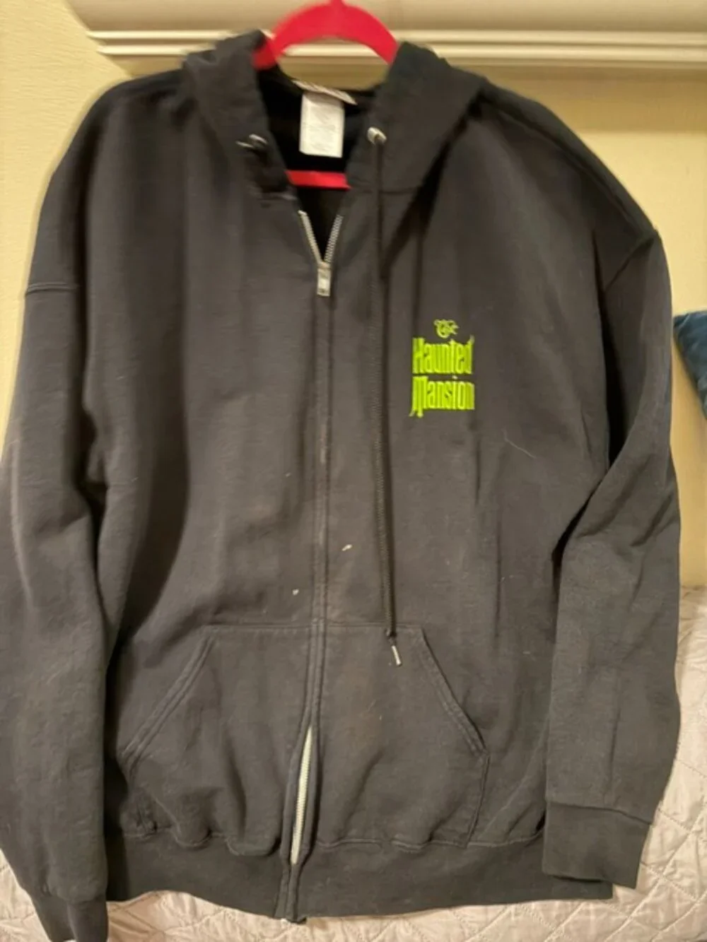 Disney Parks Haunted Mansion Zipper Hooded Sweatshirt